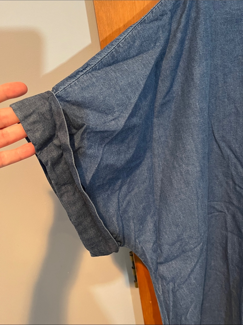 Lane Bryant Denim Top - Picture 5 of 6